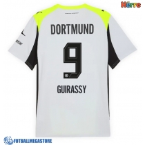 Fotballdrakt Herre Borussia Dortmund Serhou Guirassy #9 Bortedrakt 2025-26 Kortermet